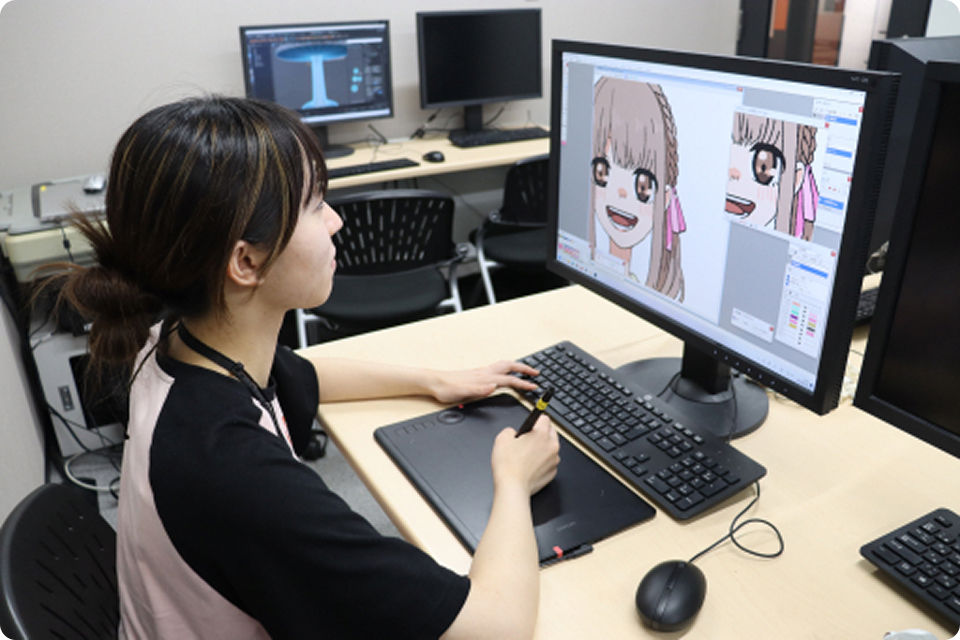 デッサン&クロッキー / アニメーション作画 / デジタル作画 / アニメーション演出