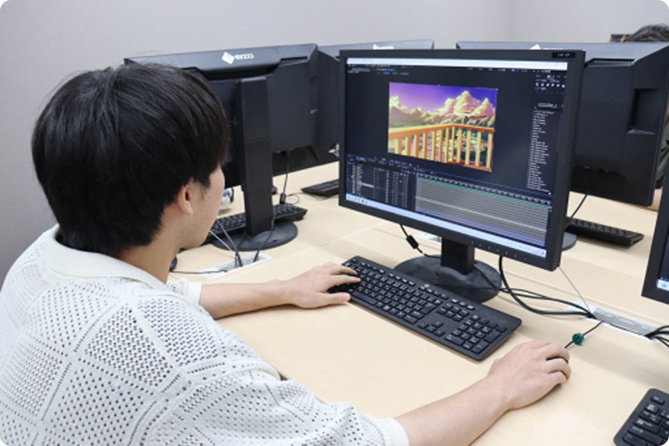 背景作画技法 / コンポジット（撮影） / キャラクタードローイング / デジタルペイント