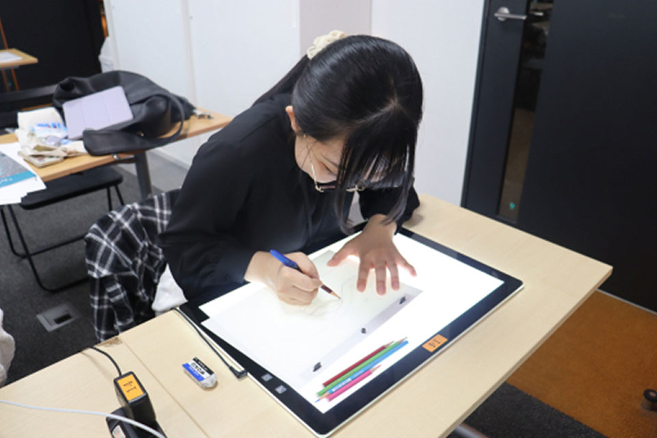 アニメーション制作 / 作画基礎 / 仕上げ基礎 / 背景基礎 / 撮影基礎 / RETAS / CLIP studio