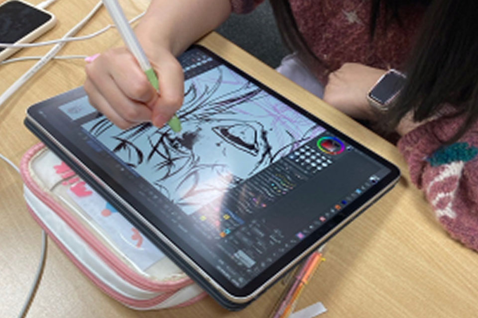 デジタル作画・ストーリー演出・キャラクター演出を中心に応用