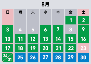 2025年8月の体験入学・学科説明会