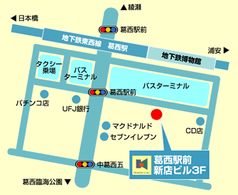 慶生会クリニックの地図