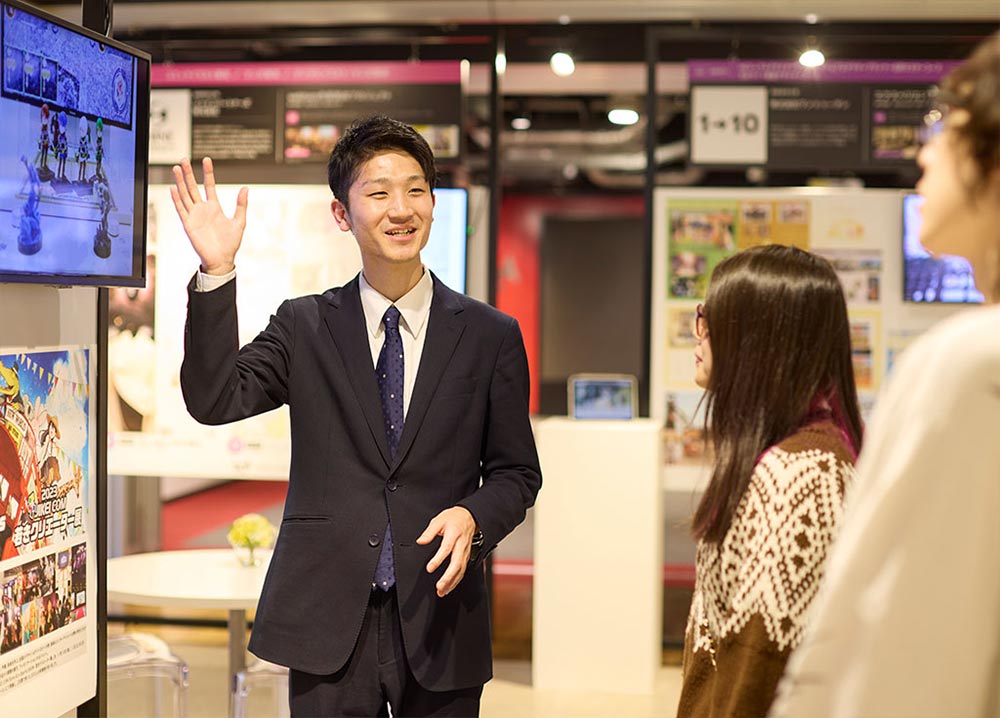 学校説明の様子