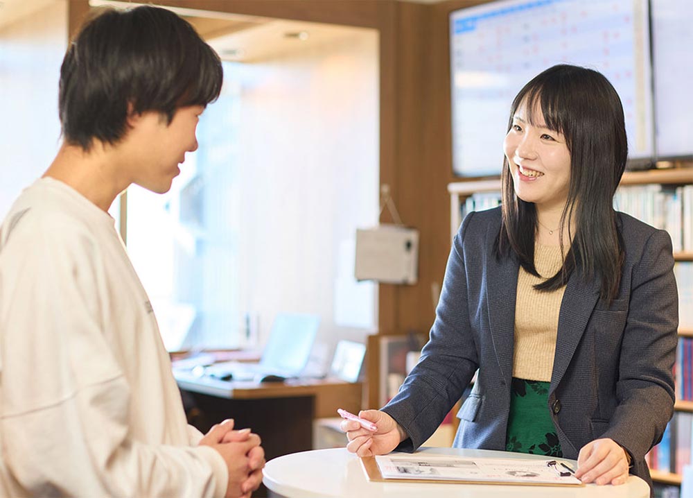 個別相談の様子