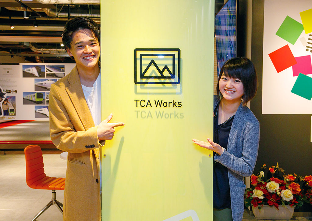 学生作品展示コーナー